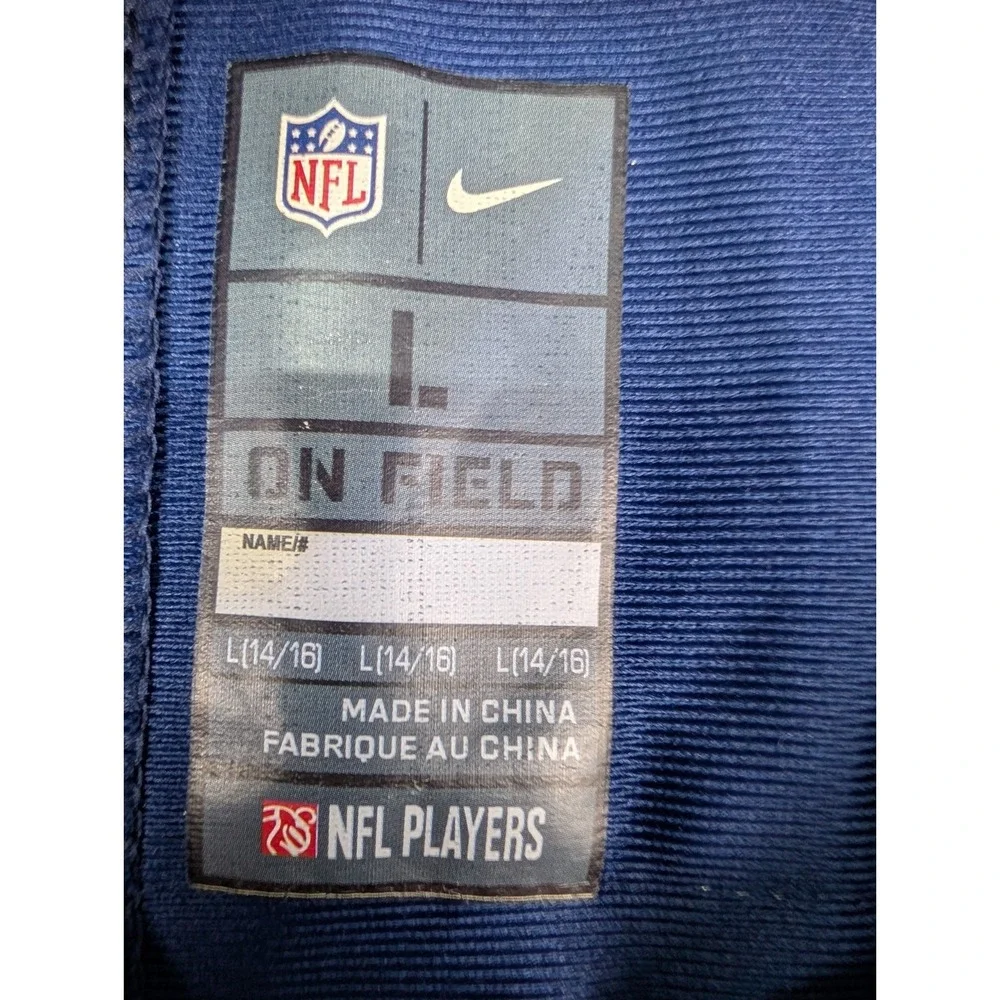 Nike On-Field Deion Sanders Jersey YOUTH Large 14/16 Dallas Cowboys Prime Time